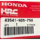 43541-ND5-750 Clamp br hose