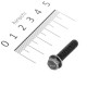 95027-06025 Screw 6 x 25 8mm Head