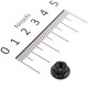 95707-05500 NUT, FLANGE 5mm Black